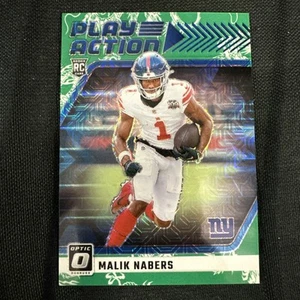 2024 Panini Donruss Optic - Rookie Recruits Malik Nabers #3 Dragon Prizm /24... - Picture 1 of 2
