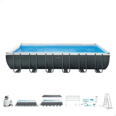 Schwimmbad Abnehmbar Intex 732 x 132 x 366 cm - Bild 1 von 4