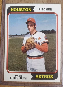 1974 Topps Dave Roberts #177 - Houston Astros - Picture 1 of 2