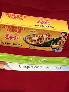 Stranger Things Eggo Card Game Complete Kelloggs Netflix Hasbro Gaming - Picture 1 of 6