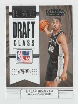 Malaki Branham 2022-23 Panini Contenders Draft Class #6 - Image 1 of 2