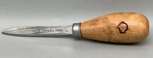 Vintage 6” Neil Co. Stainless Steel Oyster Shucking Knife 3” Blade - Picture 1 of 10