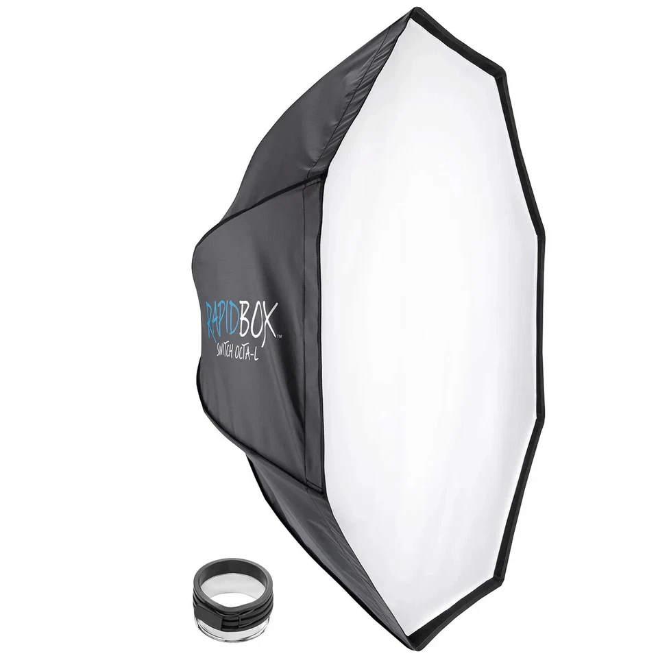 Wescott rapid box switch octa-L for profoto insert + 40-Degree Egg Crate Grid - Image 1 of 2