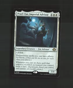 Pearl-Ear, Imperial Advisor 39 Modern Horizons 3 FOIL Raro Magic The Gathering Tarjeta LP+ - Imagen 1 de 2
