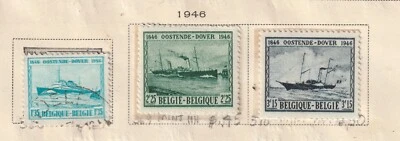 Belgium: Lot 19 - Postage (Stamp details below). 2022 Scott Catalog Value $29.35 - Image 1 of 4