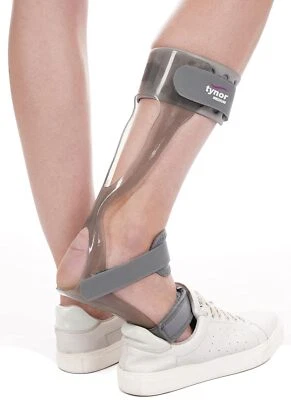 TYNOR Foot Drop Splint With Liner  Brace Splint Ankle Orthosi Grey, 1 Unit - Image 1 of 4