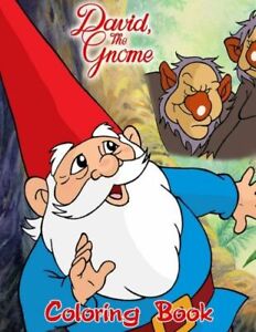 David the Gnome Coloring Book: Coloring Book for Kids and Adults with Fun, ...