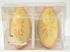 Orange Salt & Pepper Shakers  NIB - Picture 1 of 3