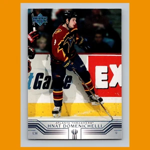 Tarjeta de hockey Hnat Domenichelli #243 2001 Upper Deck Atlanta Thrashers NHL CASI NUEVA - Imagen 1 de 3
