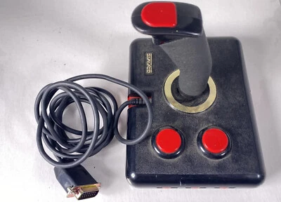 Vintage Advanced Gravis black & red Analog Joystick for IBM Retro Gaming Control - Image 1 of 4