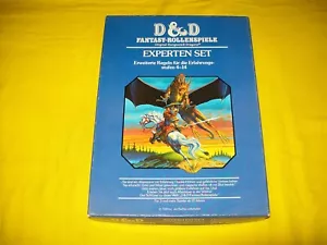 DUNGEONS & DRAGONS BLUE EXPERT BOX SET ESPERTO TEDESCO - 1 RARO - Foto 1 di 2
