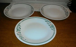 Corelle Pink Tulip 6 3/4" Plates / Set of 3 - Foto 1 di 2