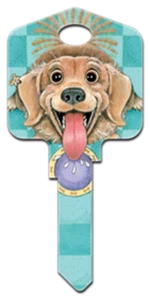 Llave de casa Feed Me - patas y garras - Gary Patterson - perros - cachorros - cerradura - llaves - Imagen 1 de 3