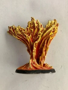 Custom Painted Miniature Ral Partha Fire Elemental 11-527 Dungeons & Dragons - Picture 1 of 3