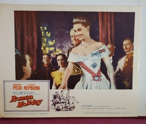 Origenal Movie Posters,    ROMAN HOLIDAY 1953 USA,including 6 Lobby card 11"×14"