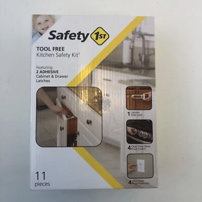Safety 1st Tool Free Kitchen Safety Kit 11 Pieces NEW Sealed - Image 1 of 4