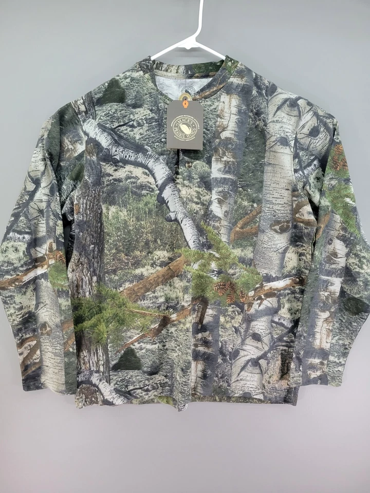 Mens macks prairie wings xl Camo Hensley Mossy Oak Camo Duck Hunting New - Image 1 of 4