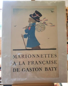 Poster André Edouard Marty - Französische Marionetten von Gaston Baty - Bild 1 von 3