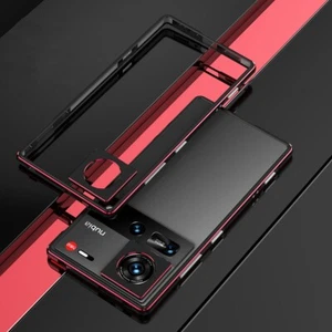 Aluminum Metal Frame Phone Case For ZTE nubia Z70 Z60 Ultra Lens Cover Protector - Picture 1 of 18