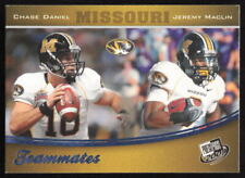 2009 Press Pass Chase Daniel / Jeremy Maclin #94 Missouri Tigers