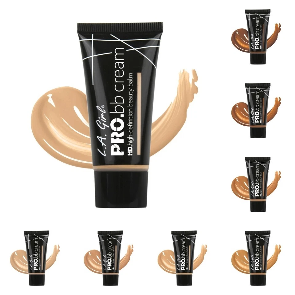 LA Girl Pro BB Cream HD 3 In 1 Fromula 30ml - Anti-Aging & Collagen Boosting - Image 1 of 1