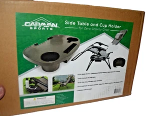 caravan canopy zero gravity chair attachment side table - Picture 1 of 4