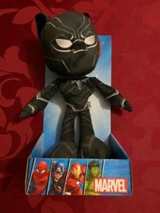 Posh Paws 46225 Marvel Avengers 10'' Black Panther Soft Toy Plush NEW - Picture 1 of 3