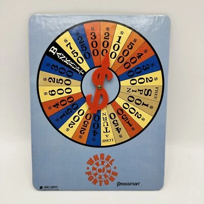 Juego de mesa Spinner Board repuesto Wheel of Fortune 1985 Foto 1 de 4