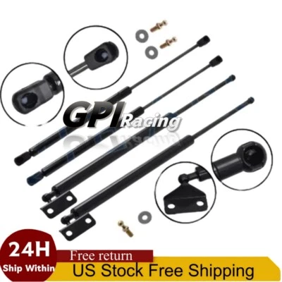 4x capó delantero-puerta levadiza trasera soporte elevador para Toyota Land Cruiser 1998-2007 Foto 1 de 4