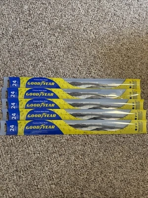 "Limpiaparabrisas Goodyear Assurance 24"" listo para la intemperie 595 mm 24 pulgadas estuche de 5" Foto 1 de 4