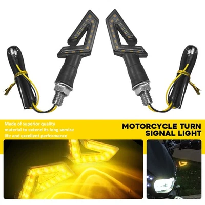 Luz intermitente LED intermitente de señal de giro para motocicleta Suzuki DRZ400SM DR650SE DR350 DR200 Foto 1 de 4