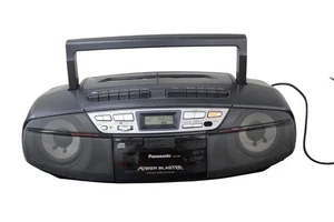 Panasonic Rx-Dt39 Power Blaster Portable Stereo Cd System Double Tape Casette - Picture 1 of 6