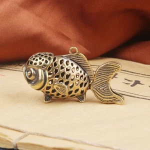 2Pcs/set DIY Carp Pendant Mini Desktop Fish Ornaments Bag Accessory - Picture 1 of 10