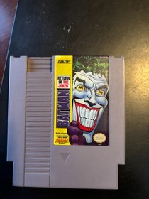 Batman Return of the Joker Nintendo NES Video Game Cartridge