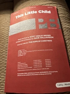 This Little Child LifeWay Worship, New SATB - Picture 1 of 3