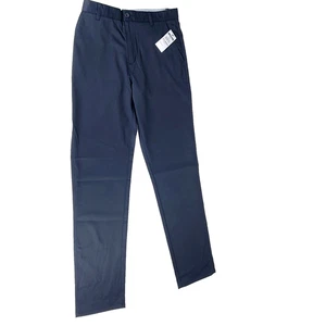 Tommy Hilfiger Hose Herren 34x33 dunkelblau Schuluniform Chino Classic Preppy NEU - Bild 1 von 15