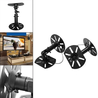 Wall Bracket Wall Mount Pieces Hole Side 8 x Telescopic Stainless Stands Extend - Image 1 of 4