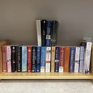 Nora Roberts Random Mixed Romance Novels Paperback Books Mix Lot of 22 - Picture 1 of 4