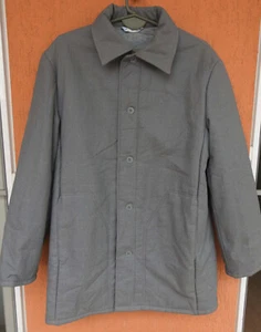 Vintage DDR Work Jacket Mens Medium Padded Winter VEB Wattana Chore Coat GDR - Picture 1 of 12