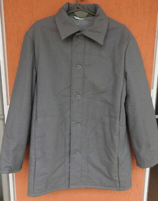 Vintage DDR Work Jacket Mens Medium Padded Winter VEB Wattana Chore Coat GDR - Image 1 of 4