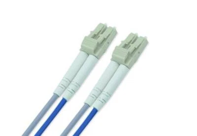 Armored Cable Fiber Patch Cord LC to LC UPC Pigtail Multi-Mode Cables Duplex 20M - Image 1 of 4
