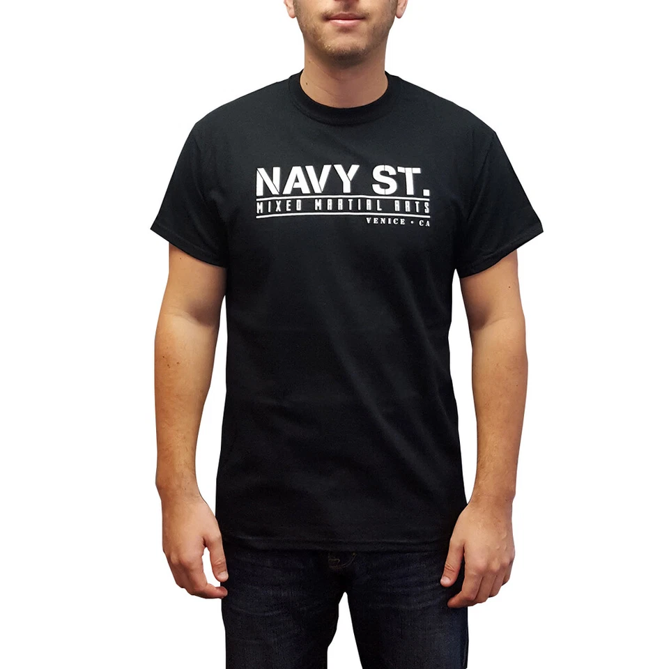 Camiseta Navy St Kingdom MMA Artes Marciales Mixtas Gimnasio TV Calle Negra Peter Series Foto 1 de 4
