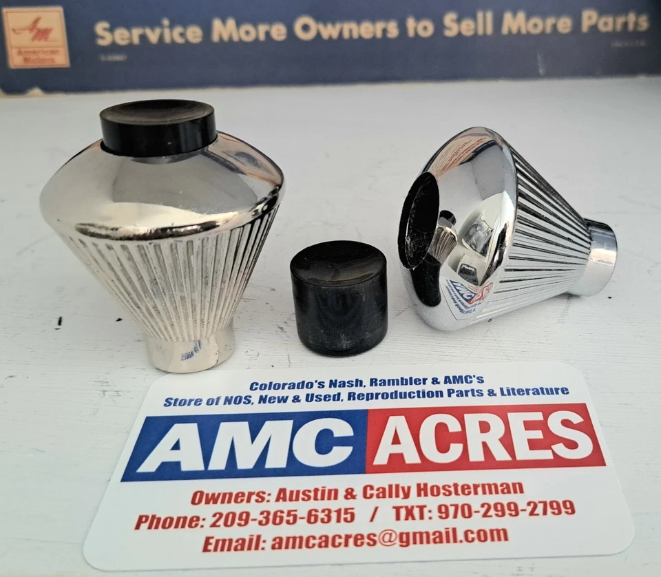 KIT DE PALANCA DE CAMBIOS AMC 1966-1969 CROMO Foto 1 de 1