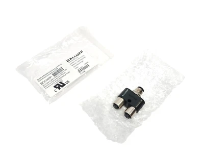 Conector de camiseta Balluff BCC089P, M12 4 pines M12 5 pines, BCC M415-M415-M415-U0003-000 Foto 1 de 4