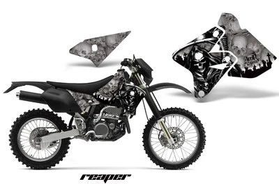 Kit de calcomanías de gráficos de cubierta de moto de cross para Suzuki DRZ 400 SM 00-23 REAPER S Foto 1 de 2