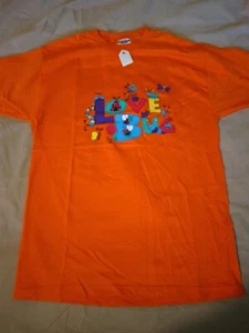 Kids XL 18 T-shirt Orange with Love Bug Print 277463 - Picture 1 of 1