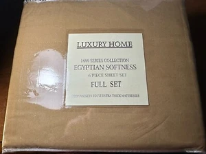 New Full Set of Egyptian Softness sheets - Picture 1 of 4