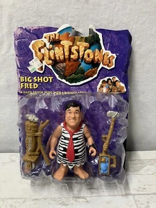 The Flintstones Big Shot Fred Action Figure Mattel 1993 New In Box - Picture 1 of 6