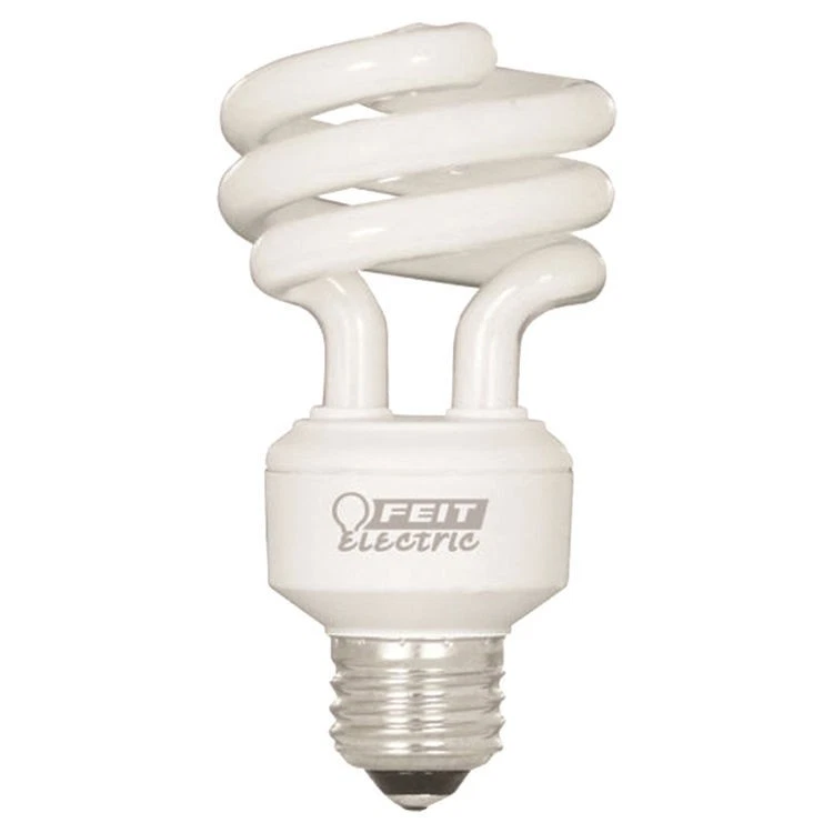 Feit BPESL18TM/D Non-Dimmable Compact Fluo bulb 18W 120v  Med base 2pk - Image 1 of 1