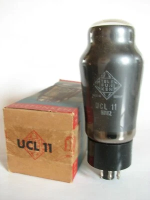 Tubo de alimentación de audio Telefunken UCL-11 UCL11 - Nuevo stock antiguo / Nuevo en caja Foto 1 de 3